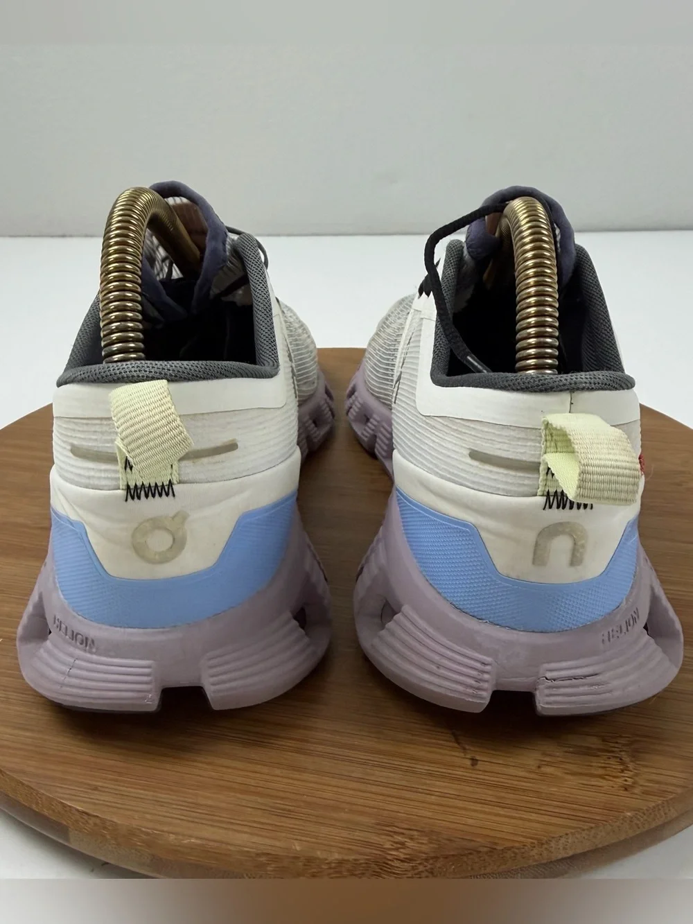 On Running Cloud X Men’s Undyed/White Heron Colorway Running Shoe
